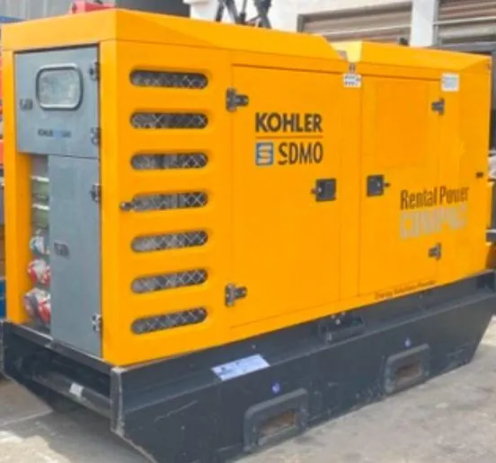 100 kva silencieux KOHLER SDMO Rental Power - groupe electrogene insonorisé Maroc
